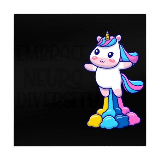 embrace neurodiversity trending Mahjong Mats