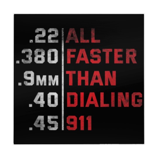 All Faster Than Dialing 911 Weapon Bullet Ammo Mahjong Mats