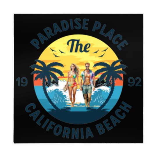 Paradise Place: California Beach Mahjong Mats