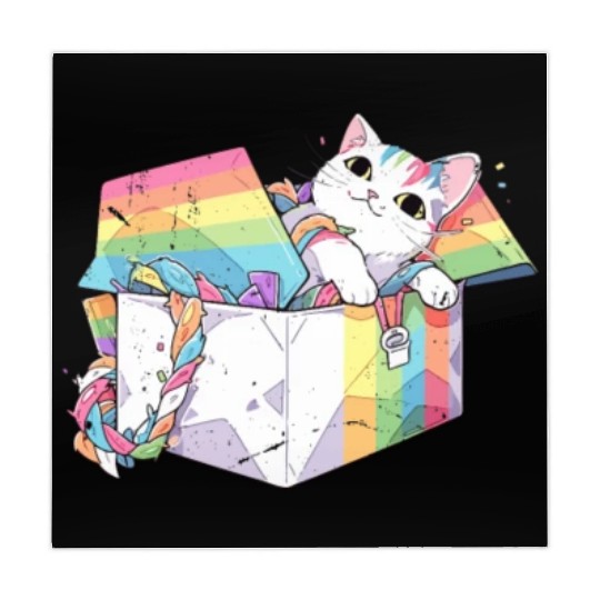 Pet Lover LGBT Lesbian Gay Cat Pride Rainbow Pun Mahjong Mats