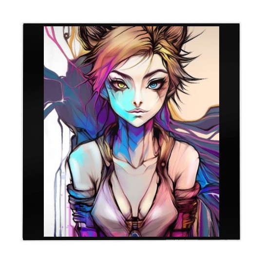 lady punk Mahjong Mats