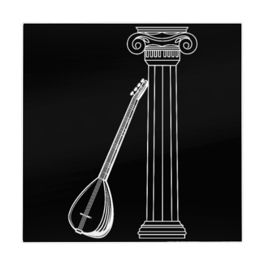 Irish Bouzouki Instrument Greek Mahjong Mats