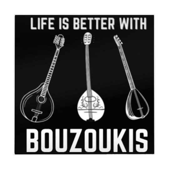 Irish Bouzouki Instrument Greek Mahjong Mats