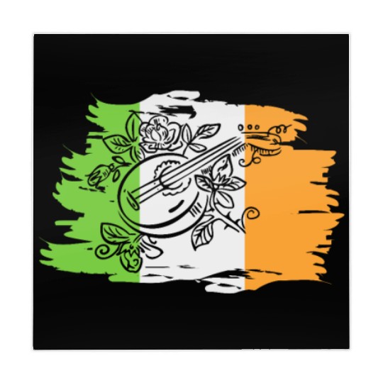 Irish Bouzouki Instrument Greek Mahjong Mats