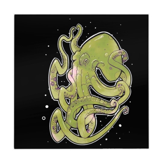 Green Octopus Mahjong Mats