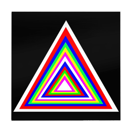 RainbowTriangle Mahjong Mats for Mens Women Kids Teens