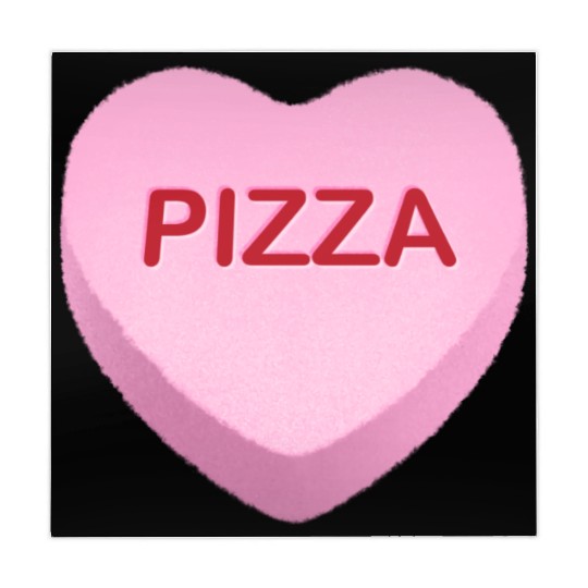 Pizza Candy Heart Mahjong Mats