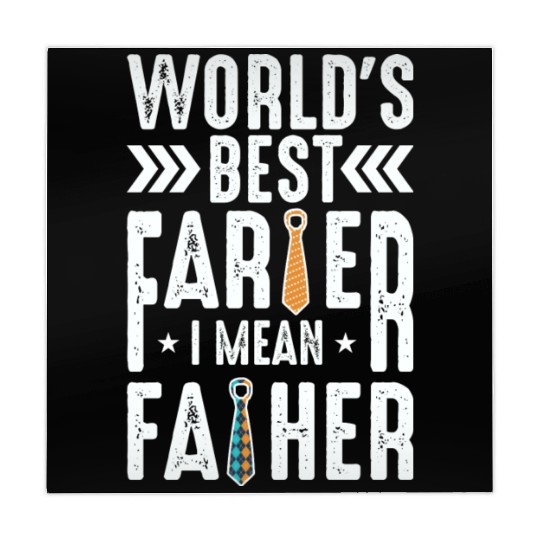 World s Best Farter I Mean Father Funny Dad Joke Mahjong Mats