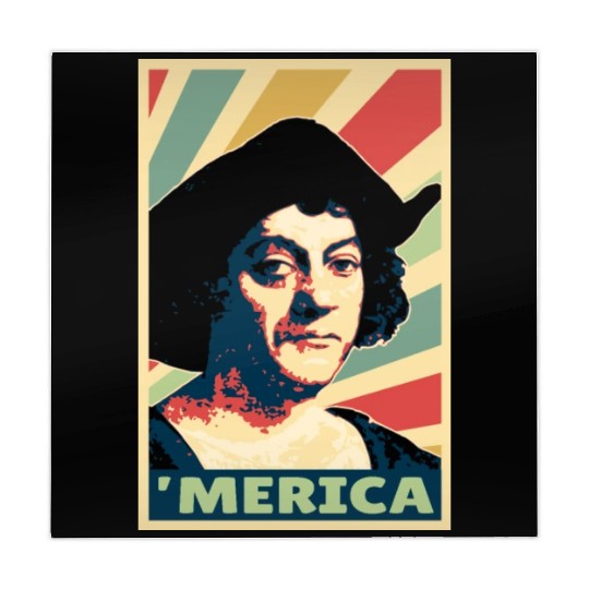 Christopher Columbus Merica Vintage Colors Mahjong Mats