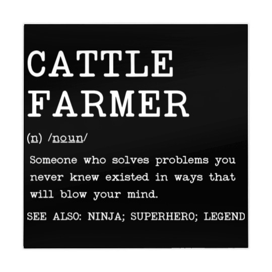 Cattle Farmer Definition Design Copy Copy Mahjong Mats