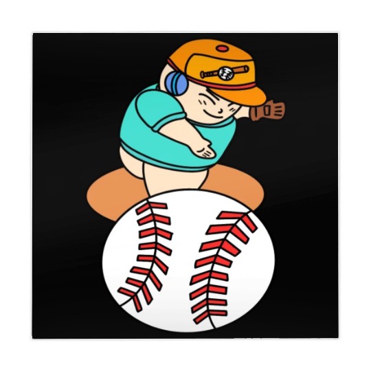 Cute Chibi Baseball Pitcher Mahjong Mats