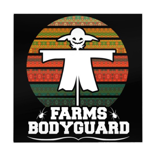 Farm s Bodyguard Farmer Scarecrow Gift Design Idea Mahjong Mats
