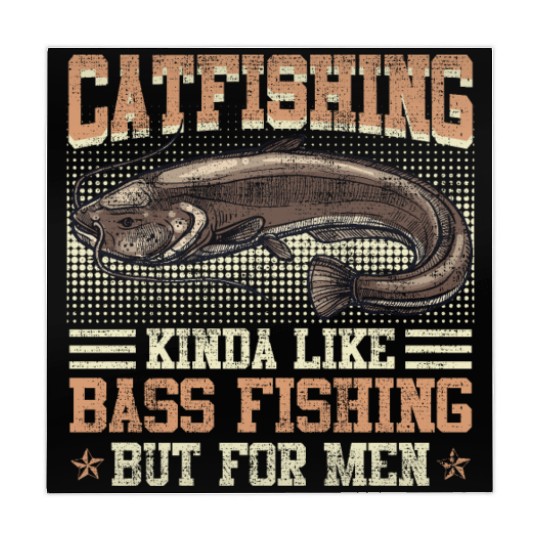 Catfishing kinda like Bass Fishing Flathead Fish Mahjong Mats