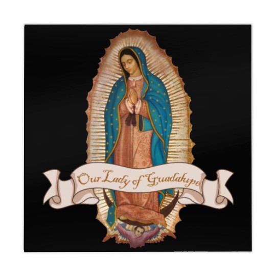 Lady Virgin of Guadalupe Virgen De Guadalupe Mahjong Mats