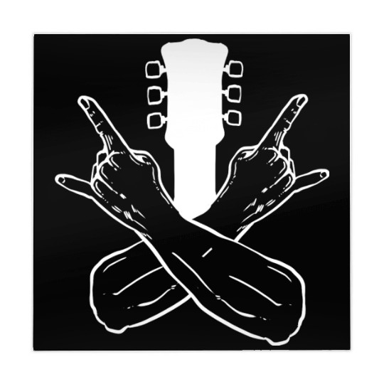 Rock Crossed Hand Orchestra Member Gift Mahjong Mats