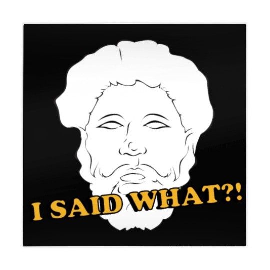 I Said What Philosophy Socrates Teacher Reading Mahjong Mats