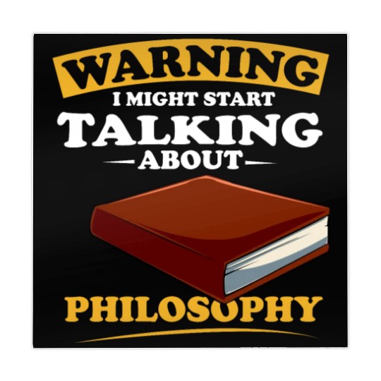 Warning I Might Start Talking About Philosophy Mahjong Mats