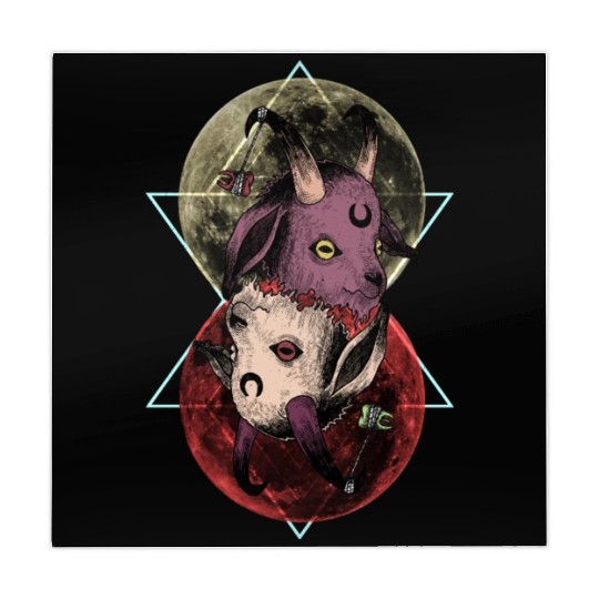 As Above So Below Goat Mahjong Mats