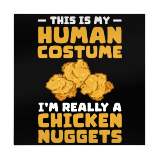 This Is My Human Costume I'm A Chicken Nuggets Mahjong Mats