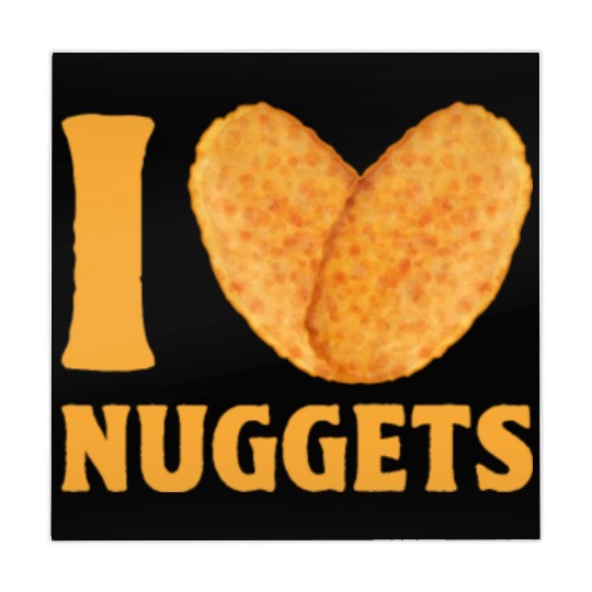 I Love Chicken Nuggets Mahjong Mats