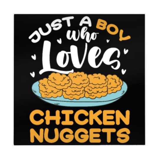 Just A Boy Who Loves Chicken Nuggets Mahjong Mats