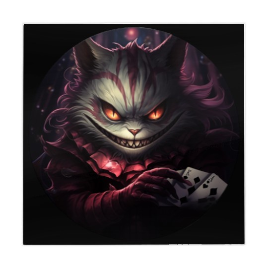 Cheshire Cat Playing Cards Mahjong Mats
