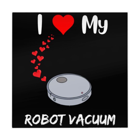 Robot Vacuum Lover Funny Robot House Cleaner Doing Mahjong Mats