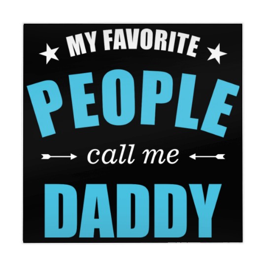 My favorite people call me daddy stars Mahjong Mats