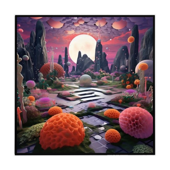 Visually Pleasing Moonlight Coral [Surreal Aesthet Mahjong Mats