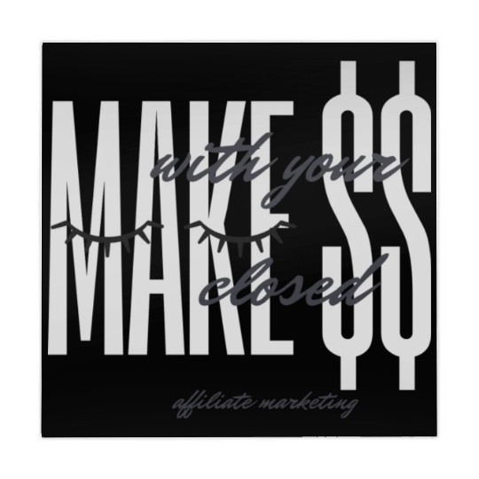 make money when you sleep Mahjong Mats