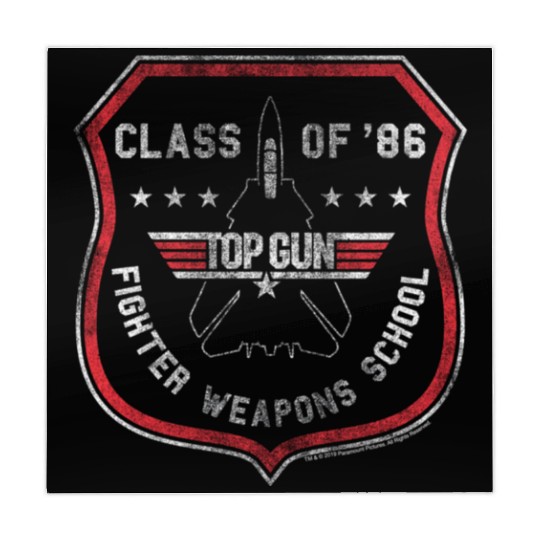 Top Gun Fighters Weapons School Class Of 86 Mahjong Mats
