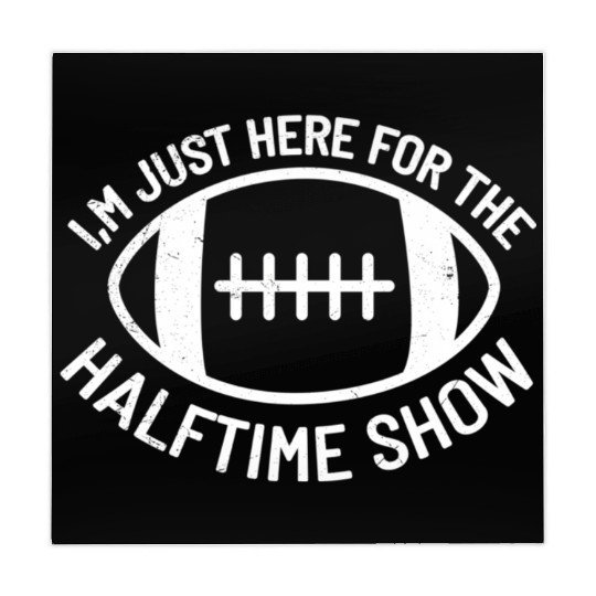 I'M Just Here For The Halftime Show Football Mahjong Mats