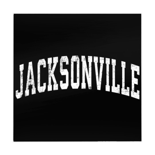 Jacksonville Florida Fl Vintage Varsity Sports Tex Mahjong Mats