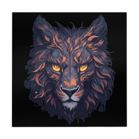 Mighty Lion | King of the Jungle | Regal Roar Mahjong Mats