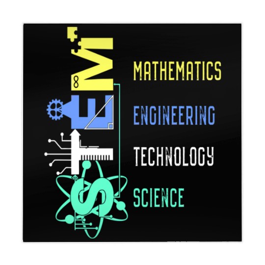 Stem Teacher Science Technology Engineer Math Mahjong Mats
