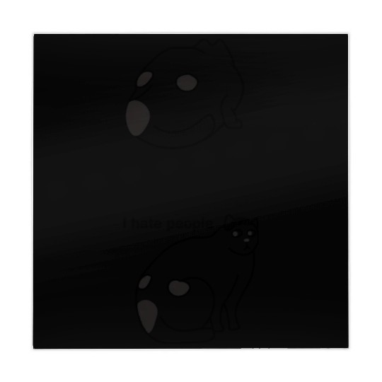 I Hate People Cat Mahjong Mats