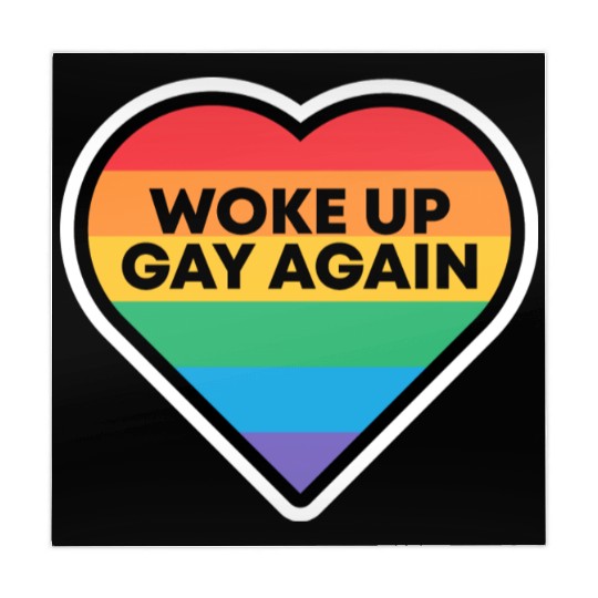 Funny Idea For Daughter And Son Woke Up Gay Again Mahjong Mats