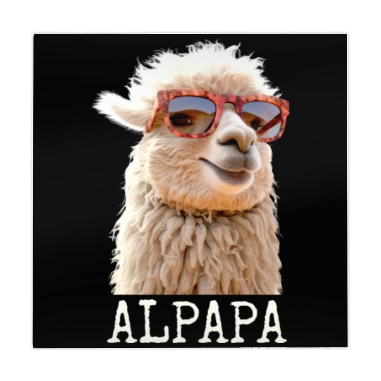 Alpaca Papa Alpapa Lama Dad Alpaca Fathers Day Mahjong Mats