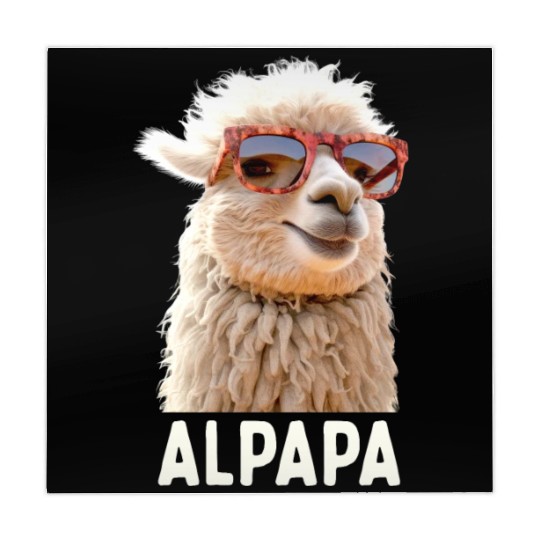 Alpaca Papa Alpapa Lama Dad Alpaca Fathers Day Mahjong Mats