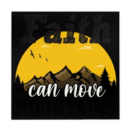 Faith Can Move Mountains Mahjong Mats