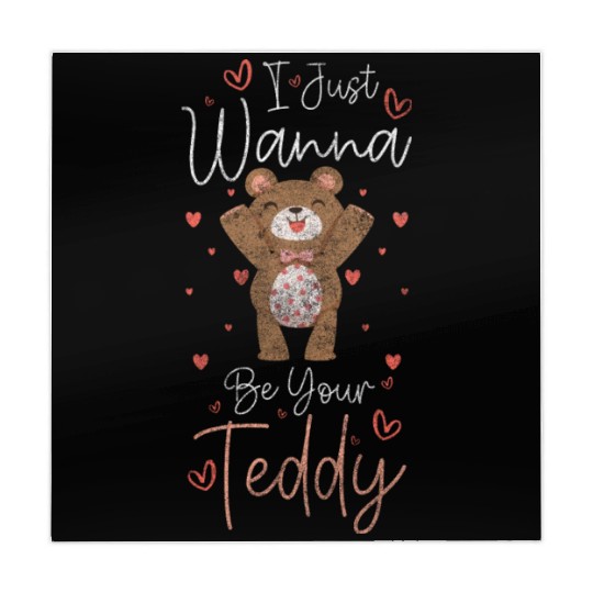 Teddy Bear Child Sweet Cuddling Mahjong Mats