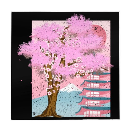 Japan aesthetics sakura tree gift cherry blossom Mahjong Mats