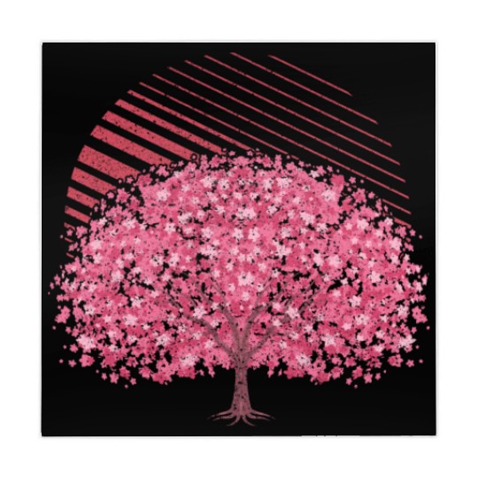 cherry blossom tree gift Japanese Sakura Mahjong Mats