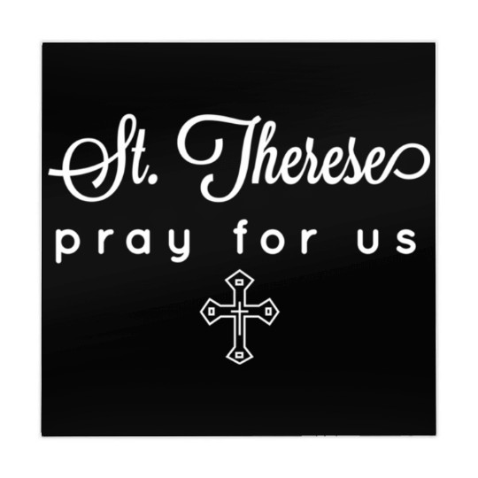 St Therese - Pray For Us - Catholic Patron Saint Mahjong Mats