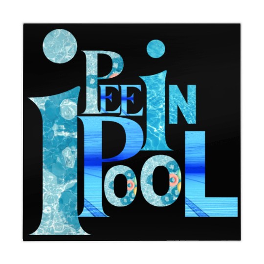 I pee in pools Short-Sleeve Unisex swimmer joke Mahjong Mats