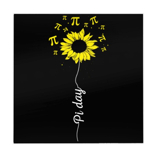 Happy Pi Day Mathematics Math Teacher Sunflower Mahjong Mats