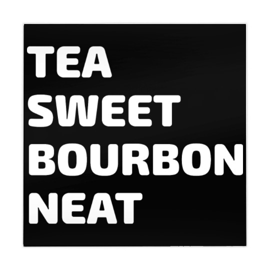 Tea Sweet Bourbon Neat Mahjong Mats