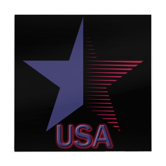 USA STAR design Mahjong Mats