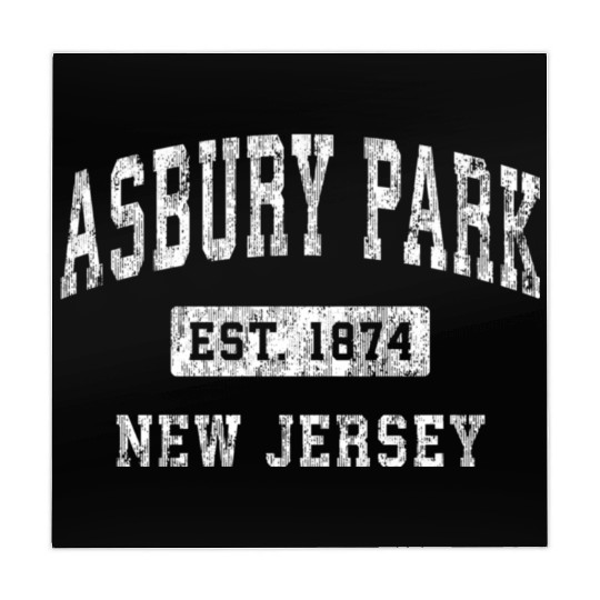 Asbury Park New Jersey Nj Established Sports Mahjong Mats