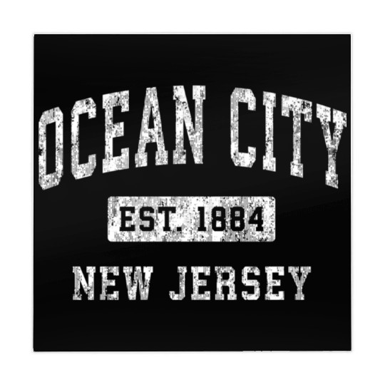 Ocean City New Jersey Nj Established Sports Mahjong Mats